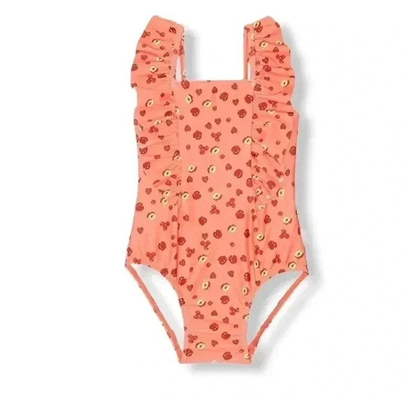 Seafolly Girls' Frill Front Tank One Piece Swimsui - Picture 1 of 3